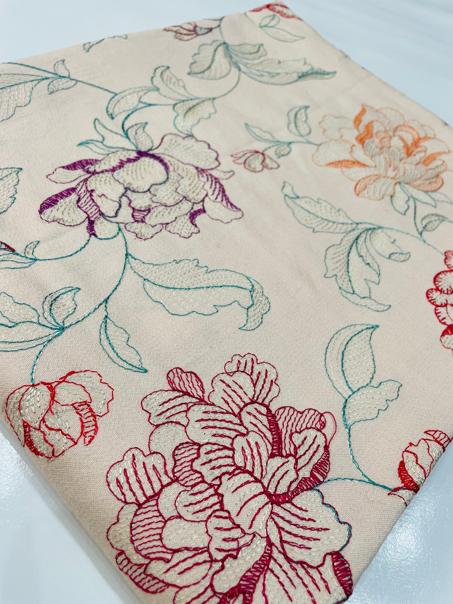 2PC Unstitched Dhanak Suit Design 03