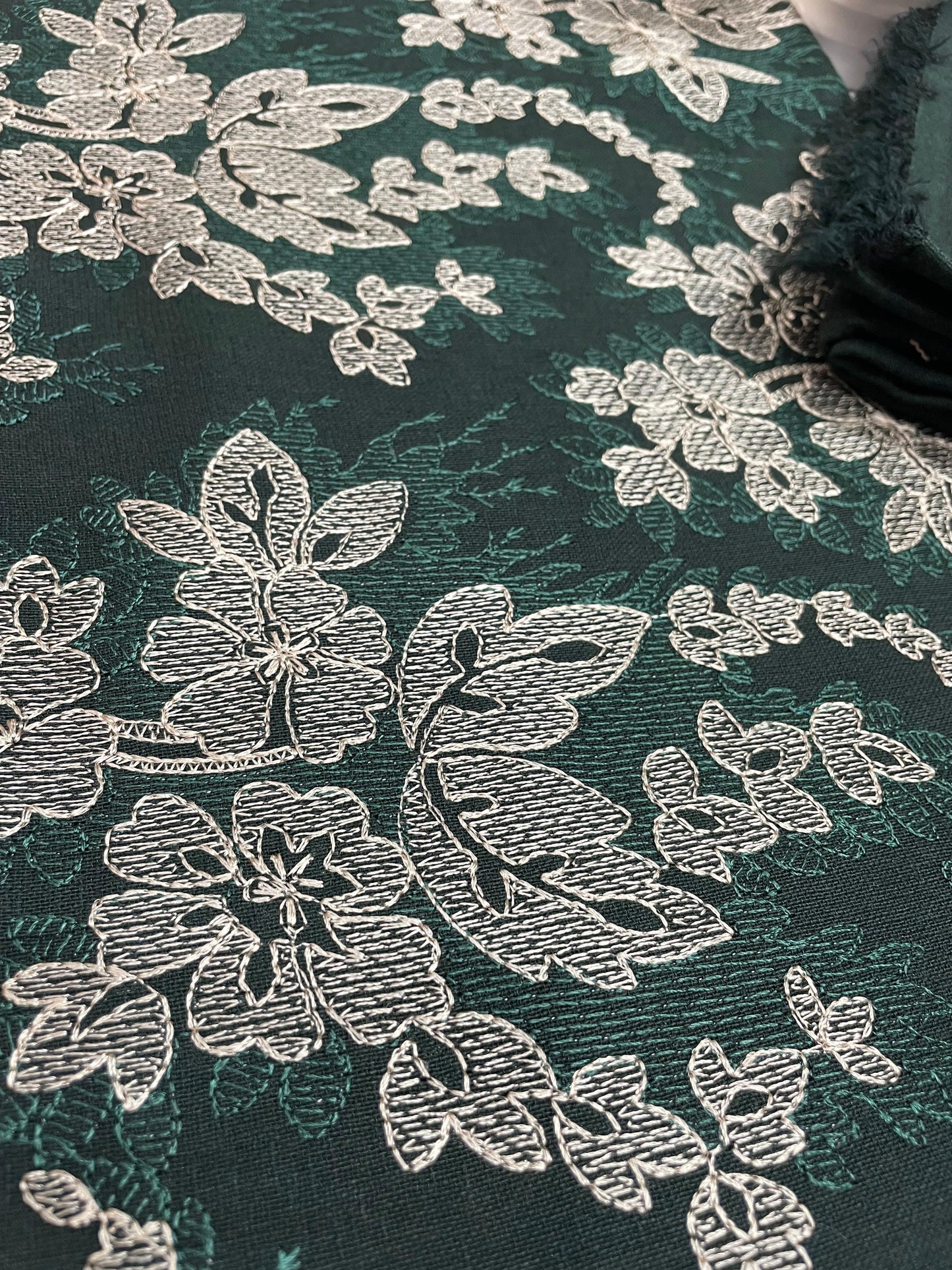 2PC Unstitched Dhanak Suit Design 01