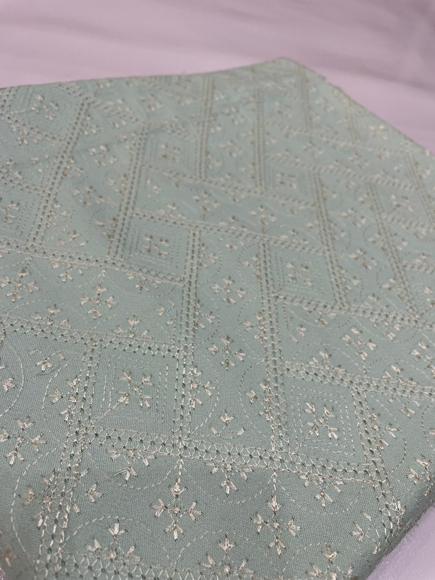 2PC Unstitched Dhanak Suit Design 04