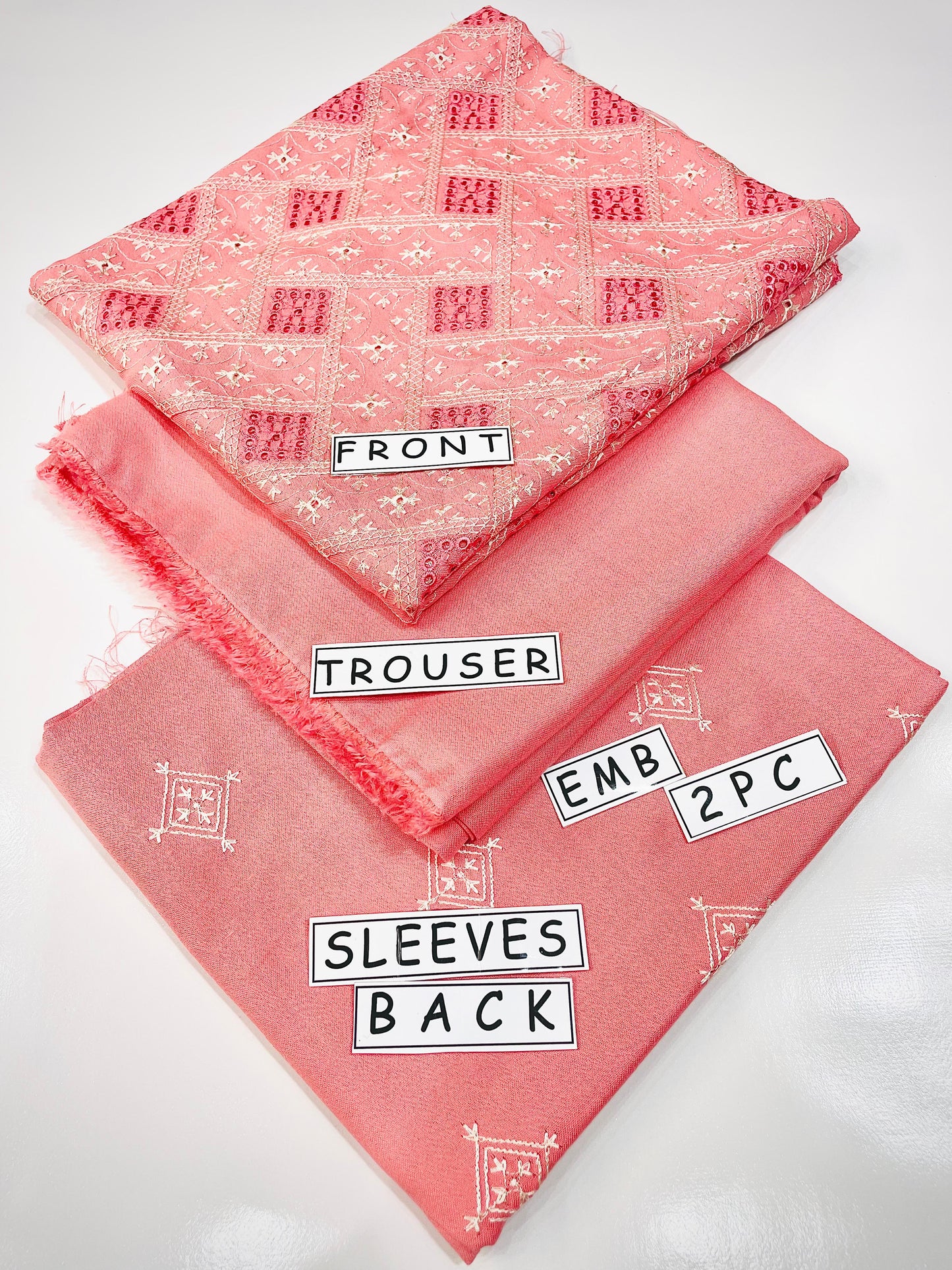 2PC Unstitched Dhanak Suit Design 04