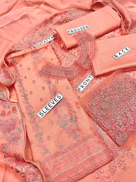 Karandi 3-Piece Unstitched Suit Design 08